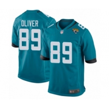 Men's Jacksonville Jaguars #89 Josh Oliver Limited Black Therma Long Sleeve Football Jersey
