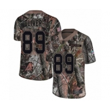 Youth Jacksonville Jaguars #89 Josh Oliver Camo Rush Realtree Limited Football Jersey