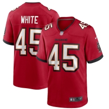 Men's Tampa Bay Buccaneers #45 Devin White Nike Red Game Player Jersey