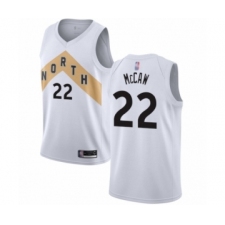 Men's Toronto Raptors #22 Patrick McCaw Authentic White Basketball Jersey - City Edition