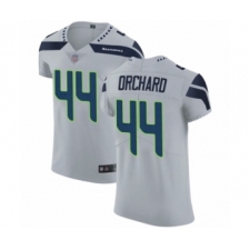 Men's Seattle Seahawks #44 Nate Orchard Grey Alternate Vapor Untouchable Elite Player Football Jersey
