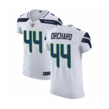 Men's Seattle Seahawks #44 Nate Orchard White Vapor Untouchable Elite Player Football Jersey