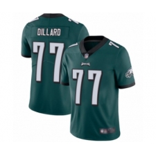 Youth Philadelphia Eagles #77 Andre Dillard Midnight Green Team Color Vapor Untouchable Limited Player Football Jersey