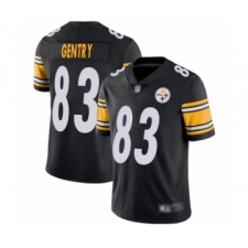 Youth Pittsburgh Steelers #83 Zach Gentry Black Team Color Vapor Untouchable Limited Player Football Jersey