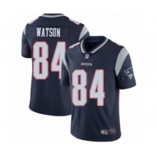 Men's New England Patriots #84 Benjamin Watson Navy Blue Team Color Vapor Untouchable Limited Player Football Jersey