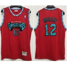 Men's Memphis Grizzlies #12 Ja Morant Red Stitched Jersey