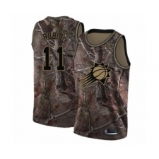 Men's Phoenix Suns #11 Ricky Rubio Swingman Camo Realtree Collection Basketball Jersey
