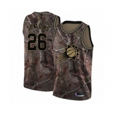 Men's Phoenix Suns #26 Ray Spalding Swingman Camo Realtree Collection Basketball Jersey