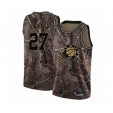 Men's Phoenix Suns #27 Jevon Carter Swingman Camo Realtree Collection Basketball Jersey
