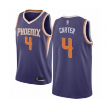 Women's Phoenix Suns #4 Jevon Carter Authentic Purple Basketball Jersey - Icon Edition