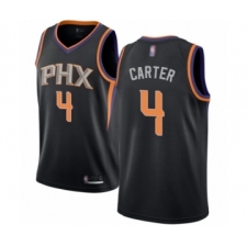 Women's Phoenix Suns #4 Jevon Carter Swingman Black Basketball Jersey Statement Edition