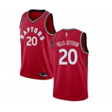 Youth Toronto Raptors #20 Rondae Hollis-Jefferson Swingman Red Basketball Jersey - Icon Edition