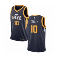 Women's Utah Jazz #10 Mike Conley Swingman Navy Blue Basketball Jersey - Icon Edition