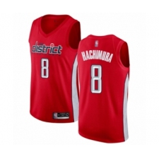 Men's Washington Wizards #8 Rui Hachimura Red Swingman Jersey - Earned Edition
