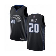 Men's Orlando Magic #20 Markelle Fultz Authentic Black Basketball Jersey - City Edition