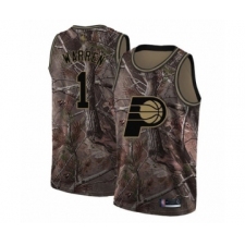 Youth Indiana Pacers #1 T.J. Warren Swingman Camo Realtree Collection Basketball Jersey