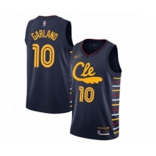 Men's Cleveland Cavaliers #10 Darius Garland Swingman Navy Basketball Jersey - 2019 20 City Edition