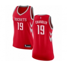 Women's Houston Rockets #19 Tyson Chandler Swingman Red Basketball Jersey - Icon Edition