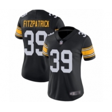 Women's Pittsburgh Steelers #39 Minkah Fitzpatrick Black Alternate Vapor Untouchable Limited Player Football Jersey