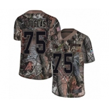 Youth Tennessee Titans #75 Jamil Douglas Limited Camo Rush Realtree Football Jersey