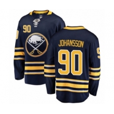 Youth Buffalo Sabres #90 Marcus Johansson Fanatics Branded Navy Blue Home Breakaway Hockey Jersey