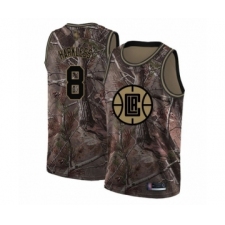 Men's Los Angeles Clippers #8 Moe Harkless Swingman Camo Realtree Collection Basketball Jersey