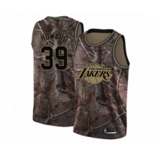 Youth Los Angeles Lakers #39 Dwight Howard Swingman Camo Realtree Collection Basketball Jersey