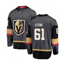 Men's Vegas Golden Knights #61 Mark Stone Authentic Black Home Fanatics Branded Breakaway Hockey Jersey