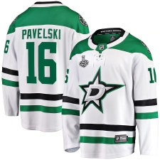 Men's Dallas Stars #16 Joe Pavelski Fanatics Branded White 2020 Stanley Cup Final Bound Away Player Breakaway Jersey
