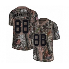 Youth Pittsburgh Steelers #88 Nick Vannett Camo Rush Realtree Limited Football Jersey