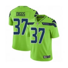Youth Seattle Seahawks #37 Quandre Diggs Limited Green Rush Vapor Untouchable Football Jersey