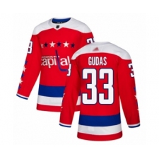 Youth Washington Capitals #33 Radko Gudas Authentic Red Alternate Hockey Jersey