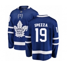 Men's Toronto Maple Leafs #19 Jason Spezza Authentic Royal Blue Home Fanatics Branded Breakaway Hockey Jersey