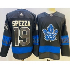 Men's Toronto Maple Leafs #19 Jason Spezza Black X Drew House Inside Out Stitched Jersey
