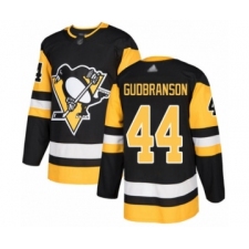 Youth Pittsburgh Penguins #44 Erik Gudbranson Authentic Black Home Hockey Jersey