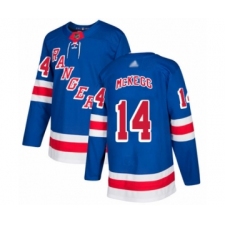 Youth New York Rangers #14 Greg McKegg Authentic Royal Blue Home Hockey Jersey