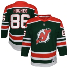 Youth New Jersey Devils #86 Jack Hughes Green 2020-21 Special Edition Replica Player Jersey