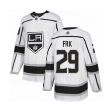 Youth Los Angeles Kings #29 Martin Frk Authentic White Away Hockey Jersey