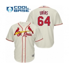 Youth St. Louis Cardinals #64 Ramon Urias Authentic Cream Alternate Cool Base Baseball Player Jersey