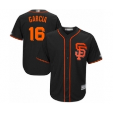 Youth San Francisco Giants #16 Aramis Garcia Authentic Black Alternate Cool Base Baseball Player Jersey