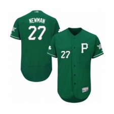 Men's Pittsburgh Pirates #27 Kevin Newman Green Celtic Flexbase Authentic Collection Baseball Player Jersey