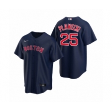Youth Boston Red Sox #25 Kevin Plawecki Nike Navy Replica Alternate Jersey