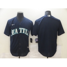 Men's Nike Seattle Mariners Blank Blue Jersey