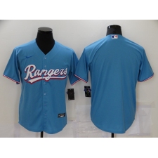 Men's Nike Texas Rangers Blank Blue Home Stitched Baseball Jersey