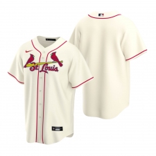 Men's Nike St. Louis Cardinals Blank Cream Alternate Stitched Baseball Jersey