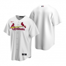 Men's Nike St. Louis Cardinals Blank White Home Stitched Baseball Jersey