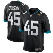 Men's Jacksonville Jaguars #45 K'Lavon Chaisson Nike Black 2020 NFL Draft First Round Pick Game Jersey.webp