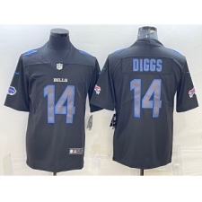 Men's Buffalo Bills #14 Stefon Diggs Black 2022 Fashion Impact Black Color Rush Stitched Nike Limited Jersey