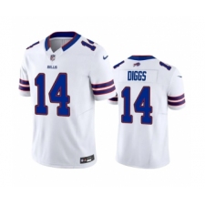 Men's Buffalo Bills #14 Stefon Diggs White 2023 F.U.S.E. Vapor Untouchable Limited Stitched Jersey