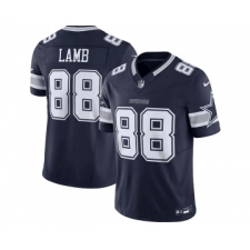 Men's Nike Dallas Cowboys #88 CeeDee Lamb Navy 2023 F.U.S.E. Limited Stitched Football Jersey